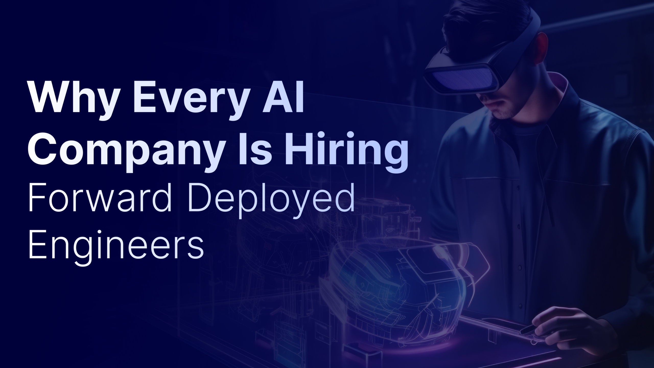 Forward Deployed Engineer working on enterprise AI deployment